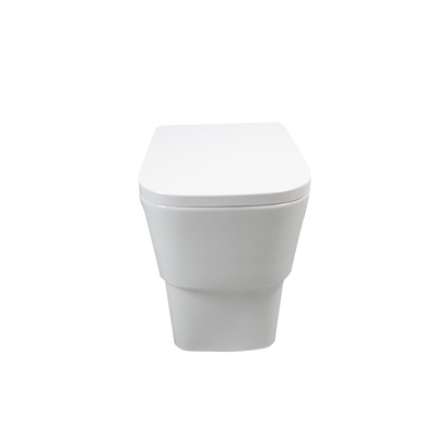 تصميم الهبوط البطيء Back to Wall Toilet Wc Sanitary Ware 520 * 350 * 420mm
