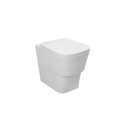 تصميم الهبوط البطيء Back to Wall Toilet Wc Sanitary Ware 520 * 350 * 420mm