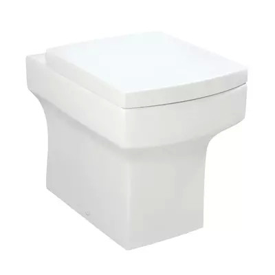 Washdown Flushing Square مغلق المرحاض المقترن العودة إلى الحائط Wc صديقة للبيئة