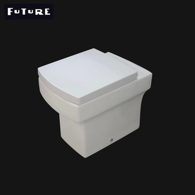 Washdown Flushing Square مغلق المرحاض المقترن العودة إلى الحائط Wc صديقة للبيئة