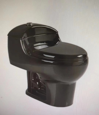 CE 610mm ارتفاع Siphonic مرحاض قطعة واحدة مع S Trap النمط الأوروبي